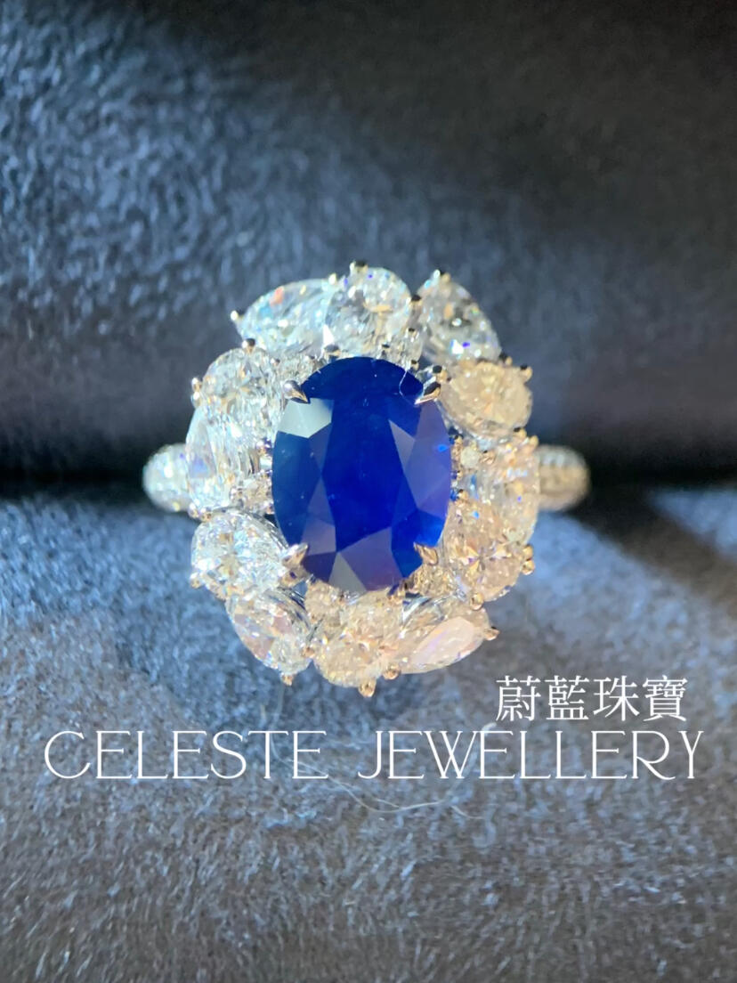 ct皇家蓝戒指