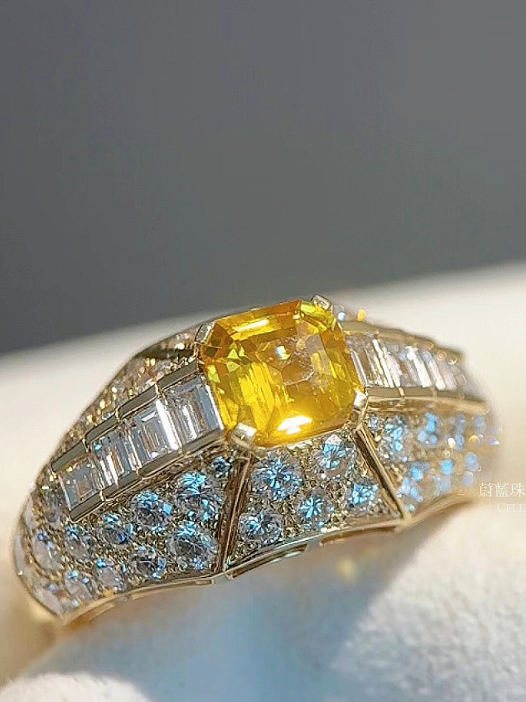 Yellow Sapphire Ring