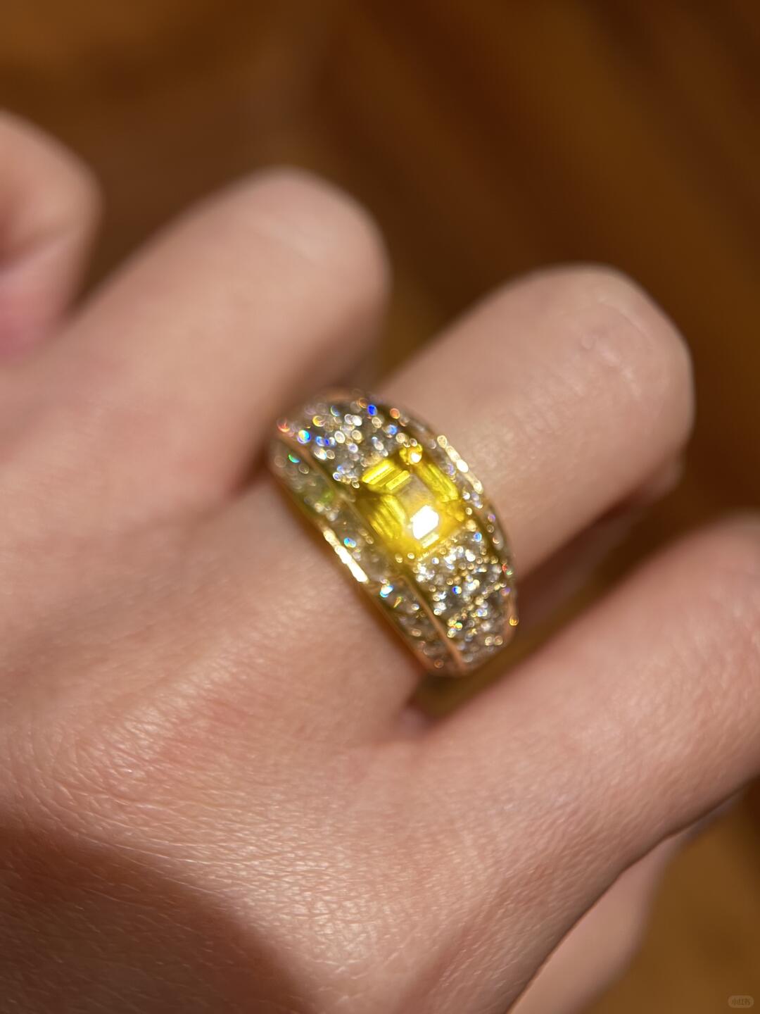 Thanks to the Client Who Can Take a Great Photo Ring