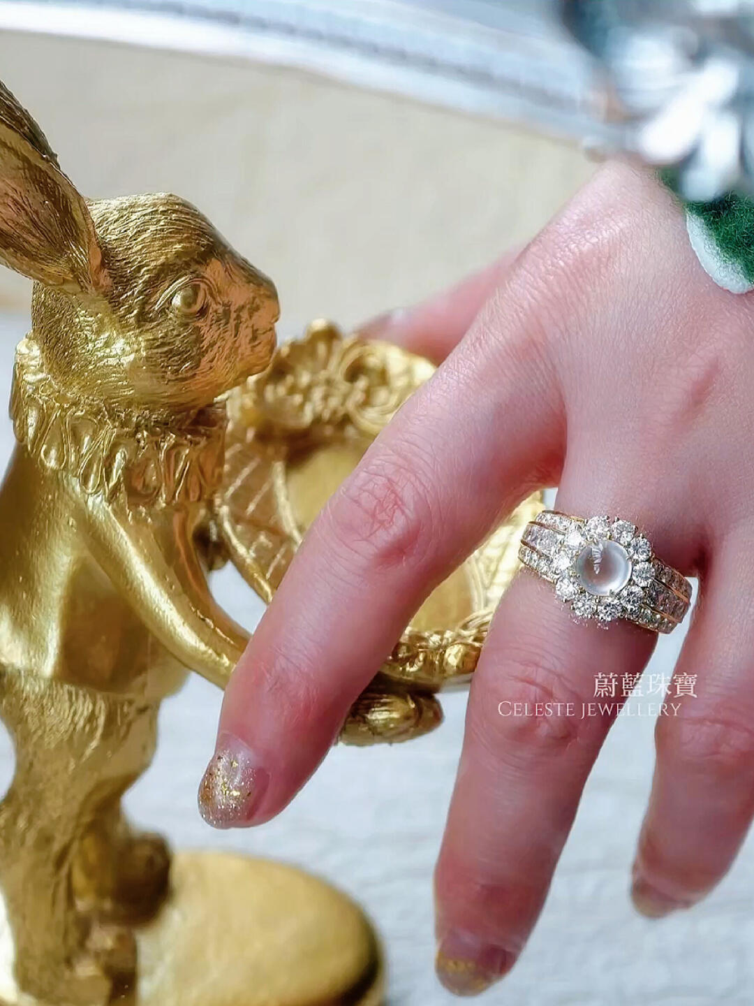 The Beauty of New Chinese Style Ring
