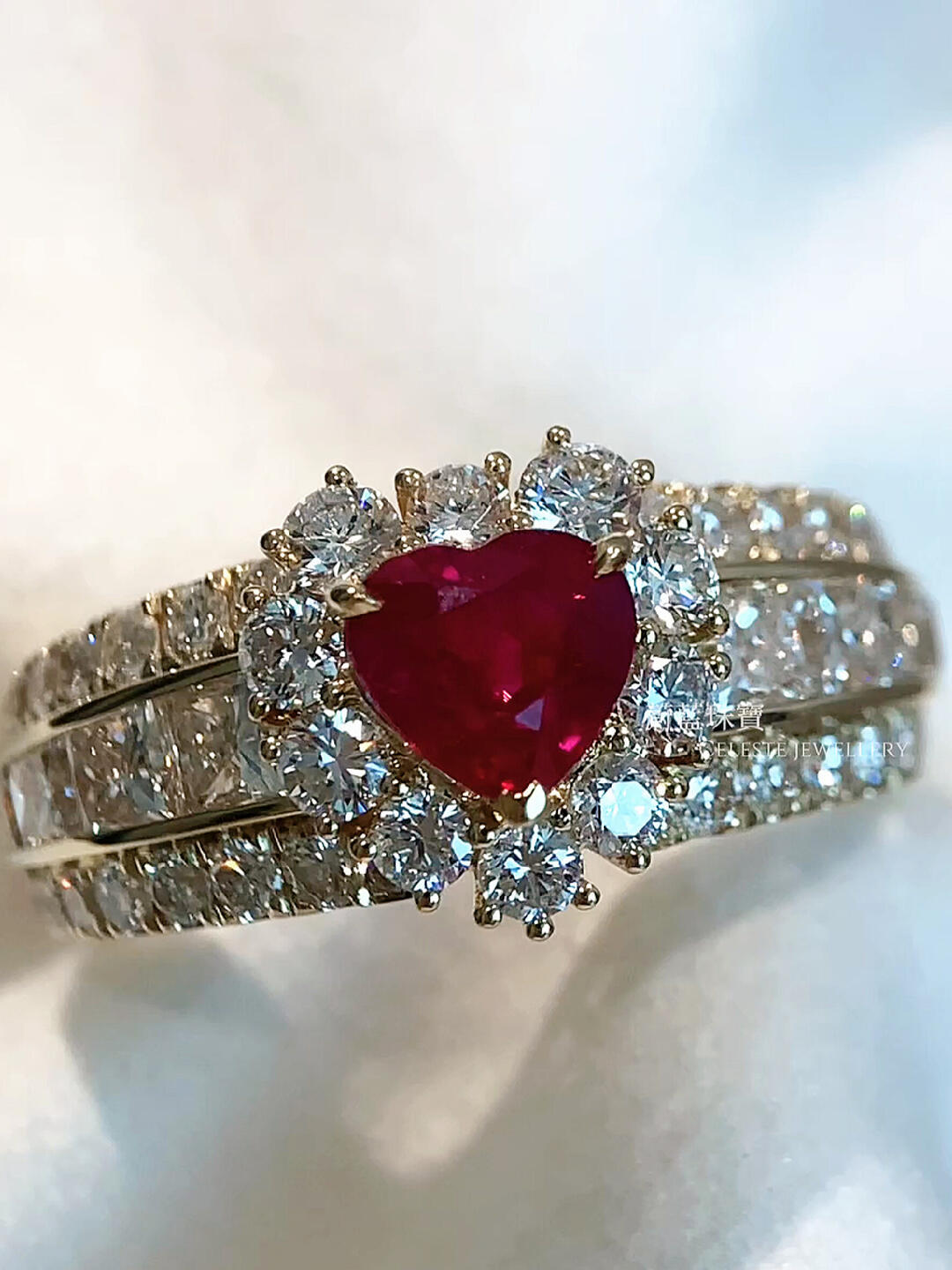 The Energy of Red Gemstones Ring