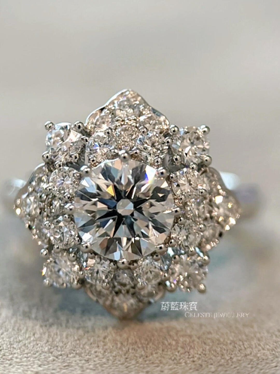 A Romantic Diamond Ring Passed Down Through a Century Ring
