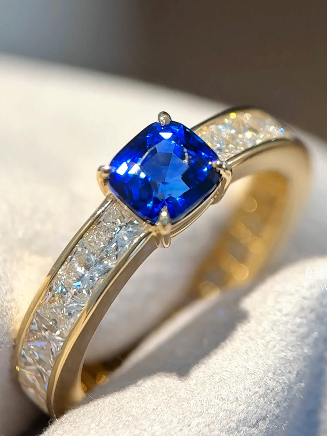 Another Seamless Princess-Set Ring Again