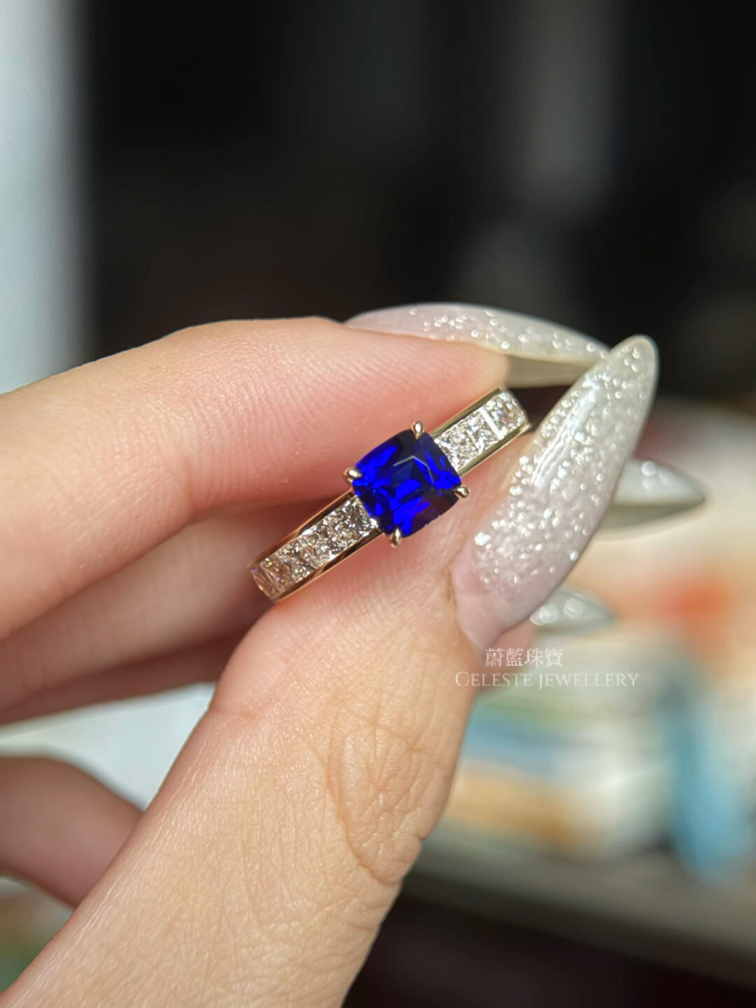 No. 1 Royal Blue, A Rare Choice Ring