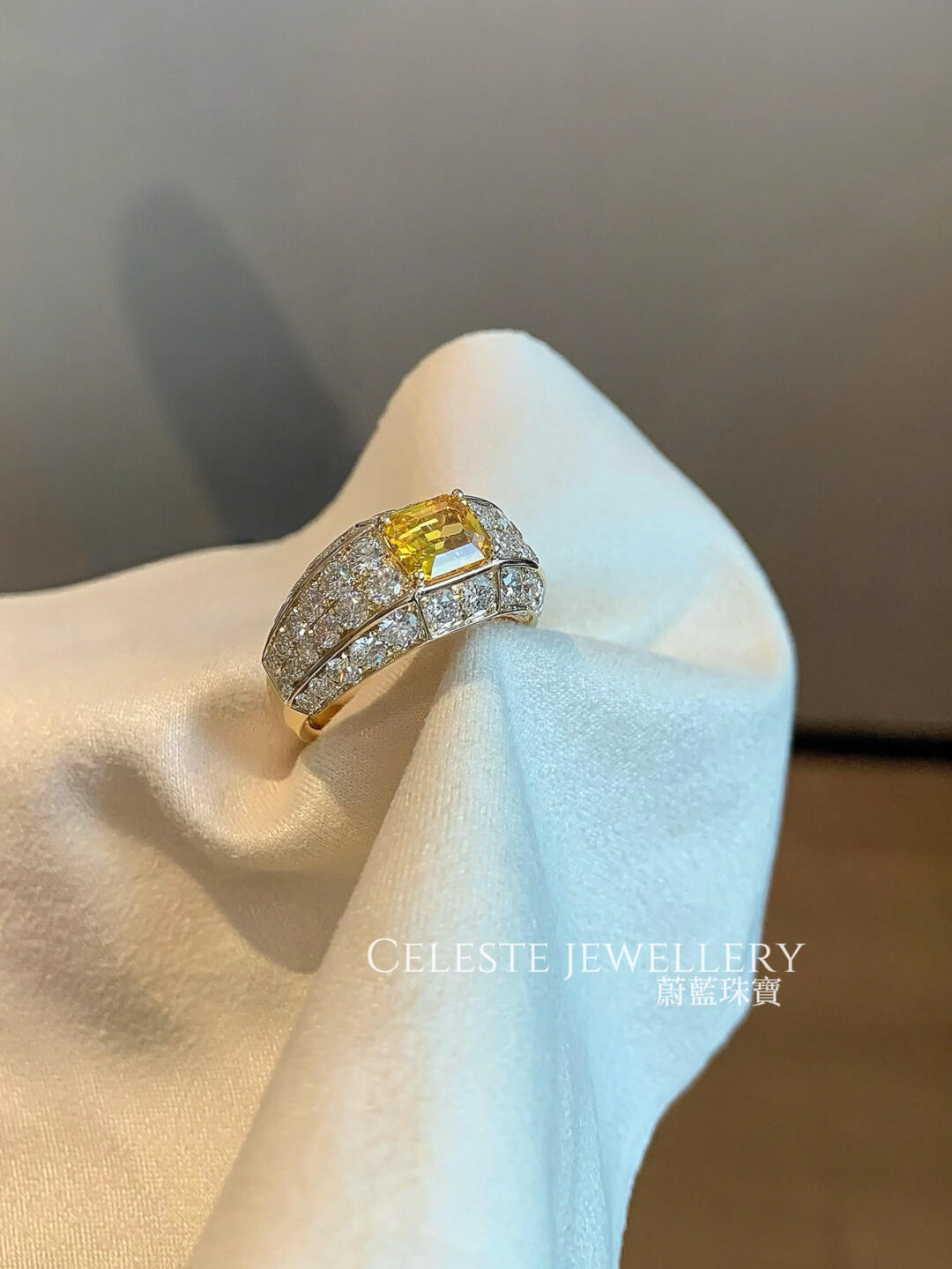 A Yellow Sapphire That Is Lucky Without Being Cliché Ring