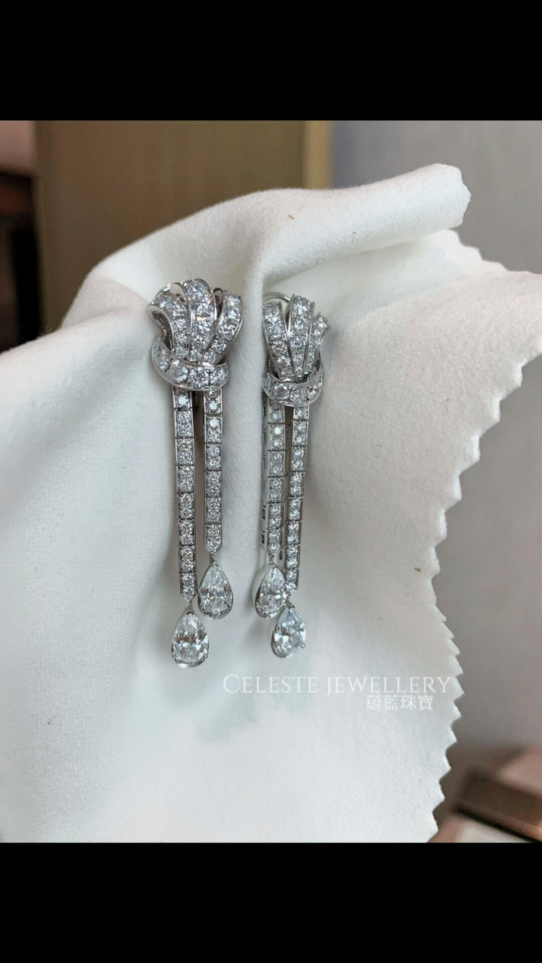 Knots, tying together eternal elegance earrings