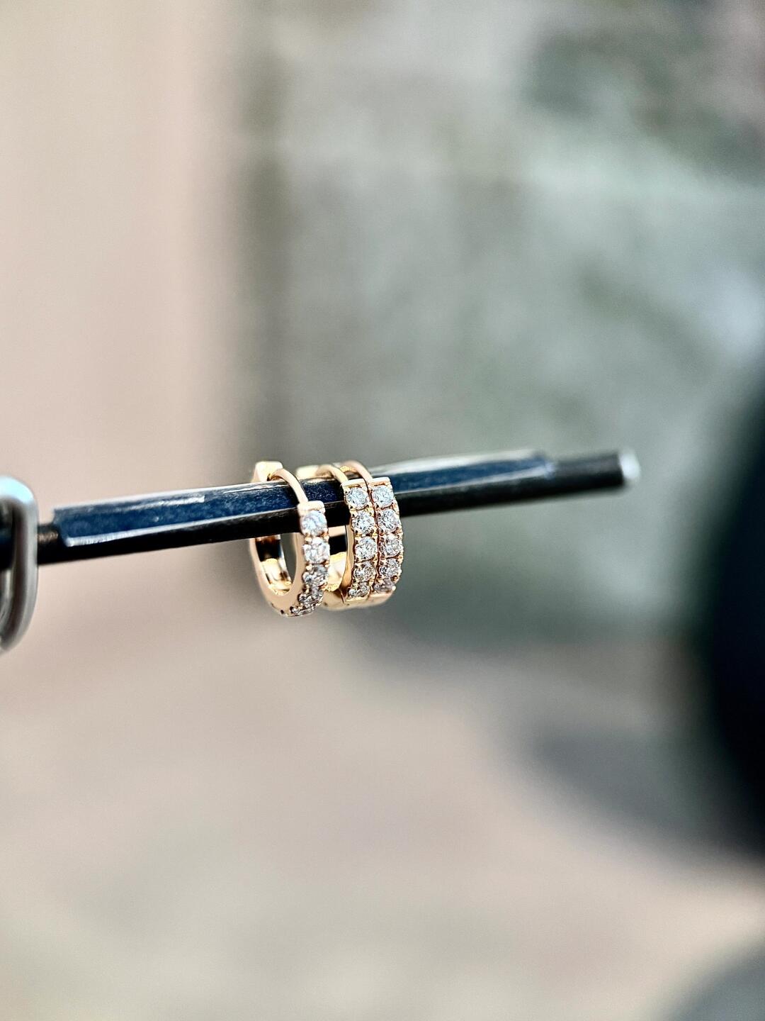Treasure earrings that match all your clothes hoops