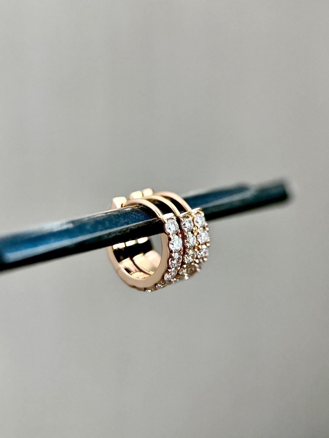 Treasure earrings that match all your clothes hoops
