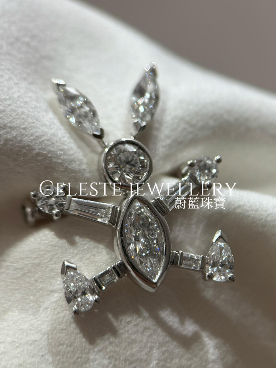 Whose little white rabbit brooch