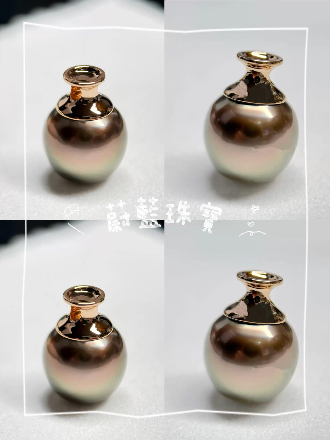Pearl bottle, the elegant goddess of ancient porcelain necklace