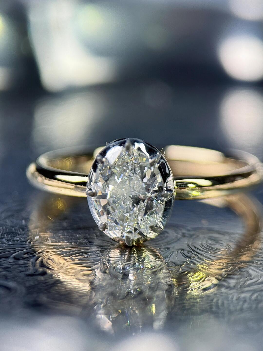 Let diamonds become part of everyday life earrings