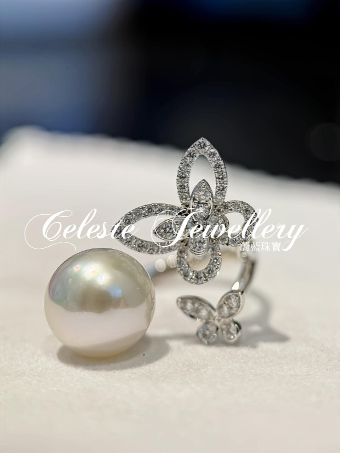Pearl brooch