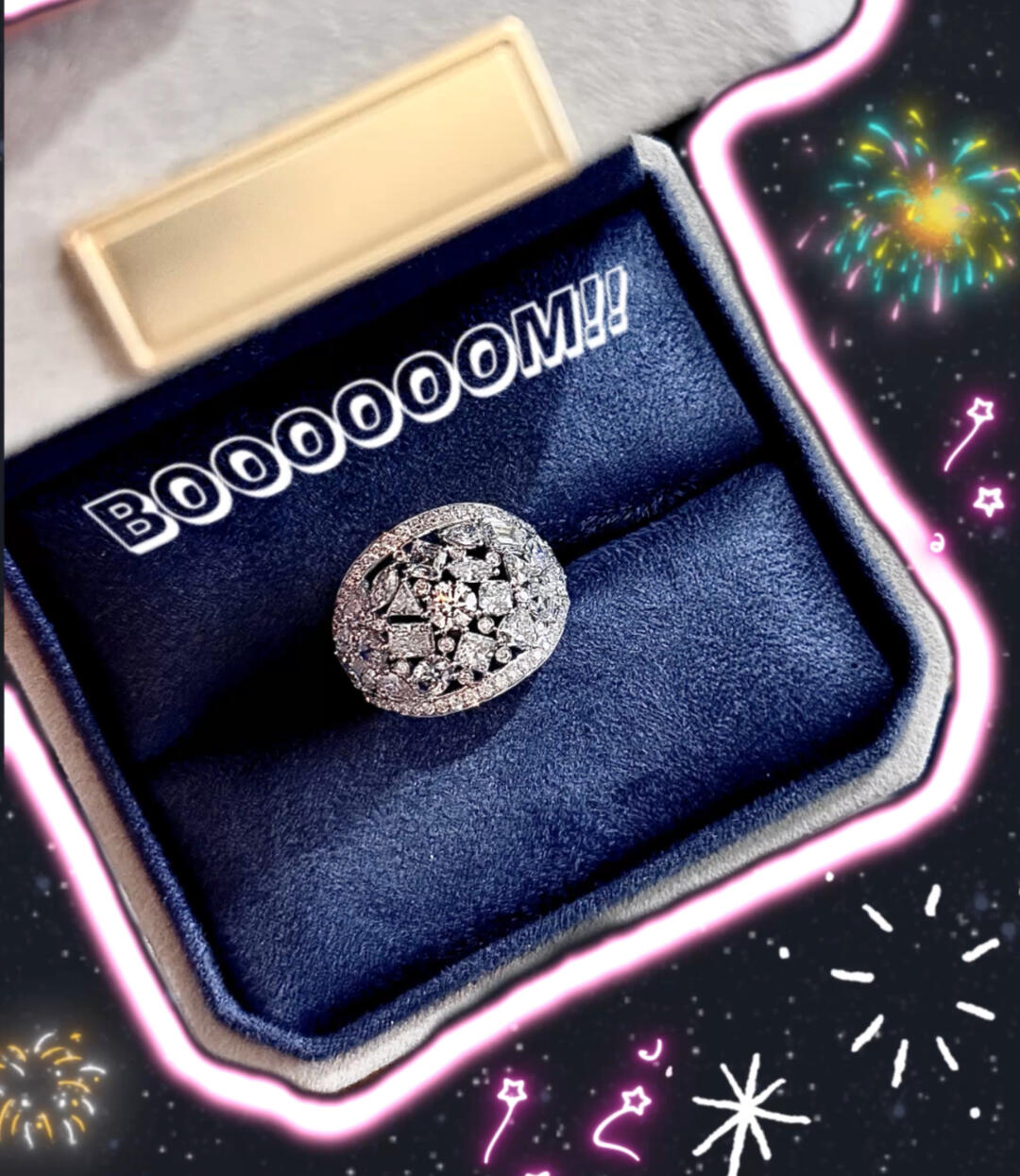 The fortune-welcoming bombe ring