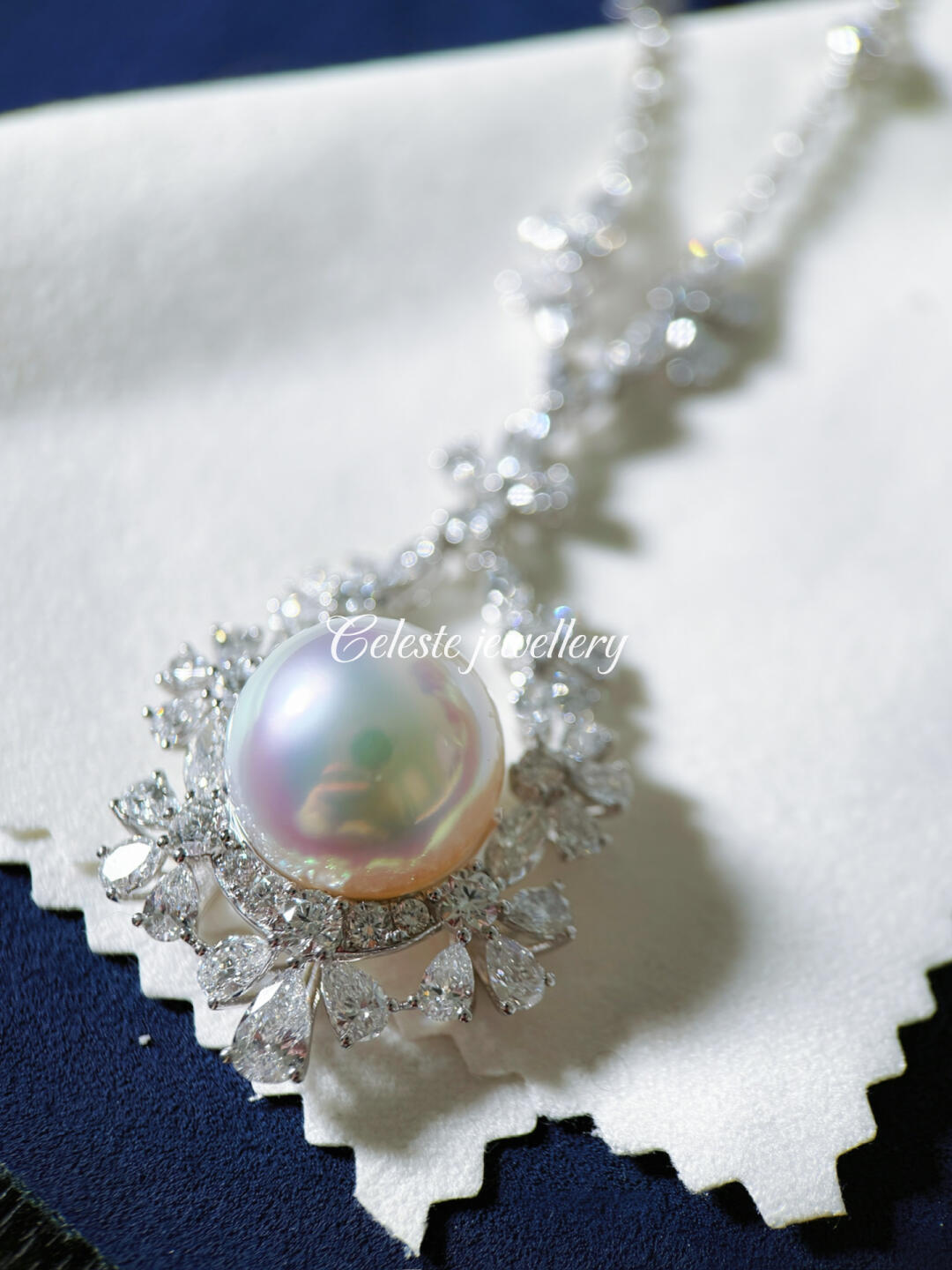 Which woman does not love diamonds necklace