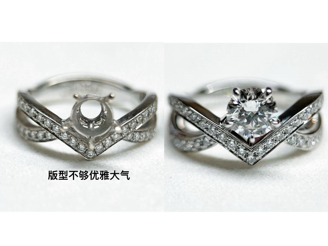Love wings, double the contrast and the difference is obvious ring