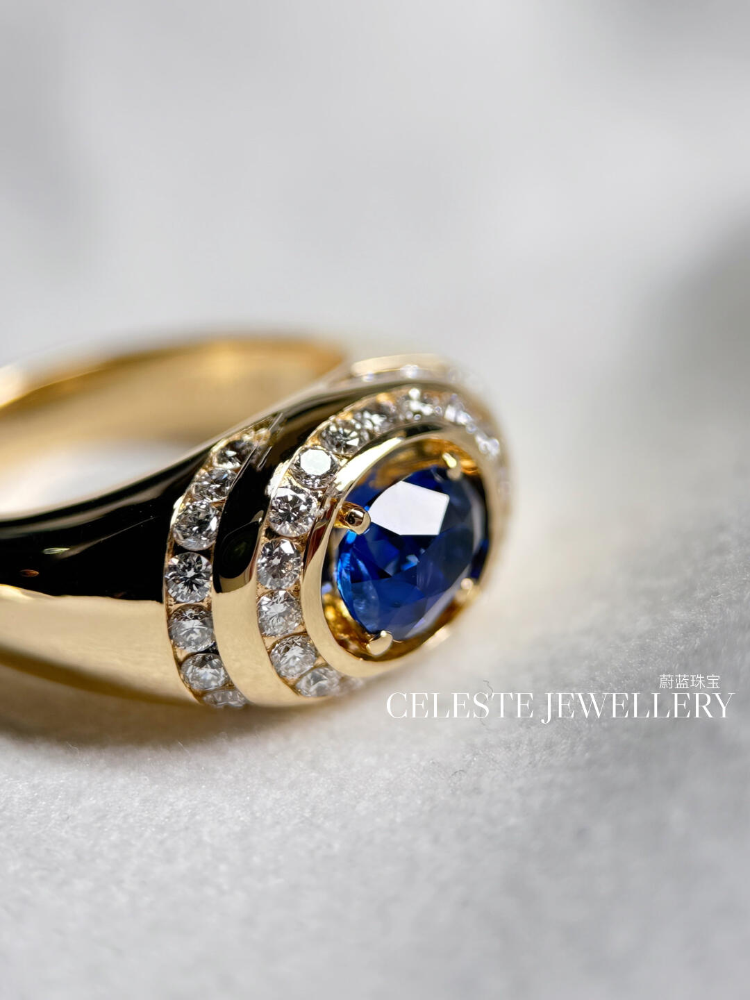 A different kind of Royal Blue ring