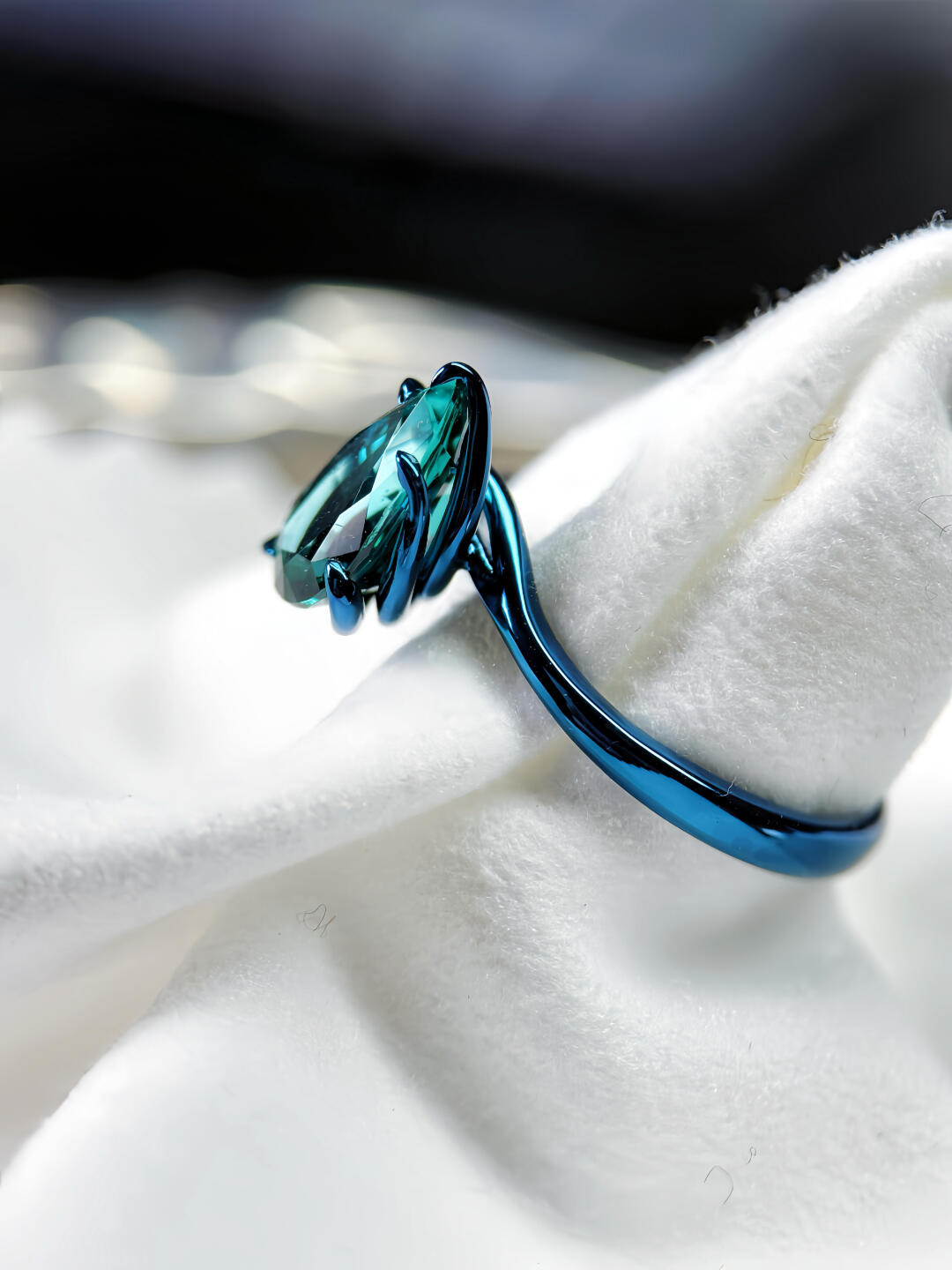 Court tourmaline ring