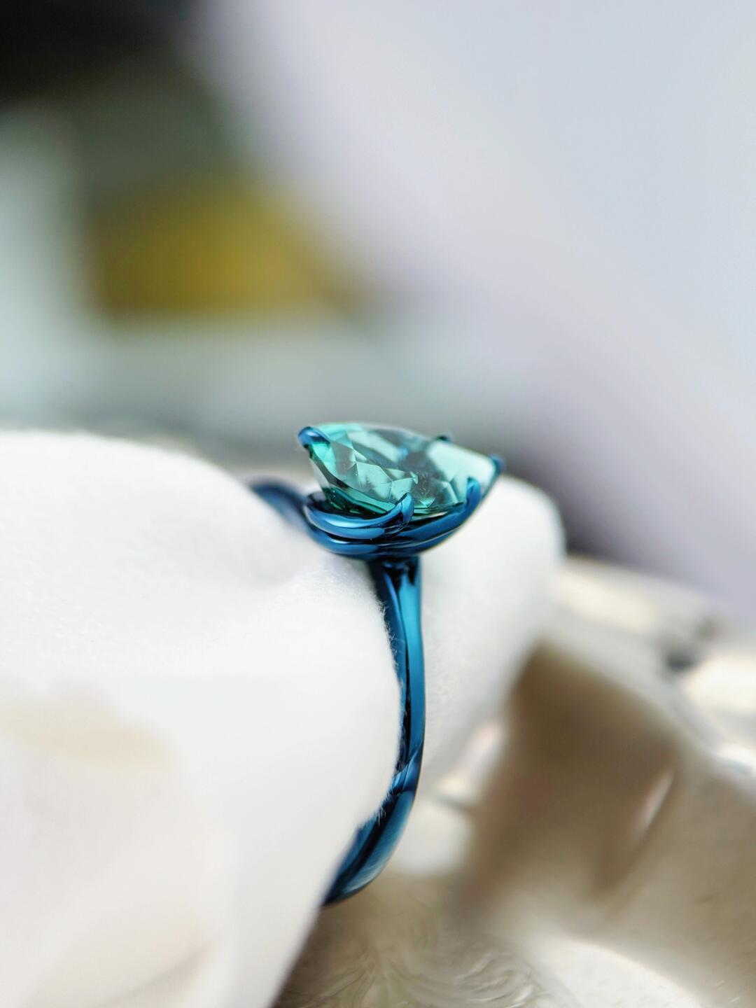 Court tourmaline ring