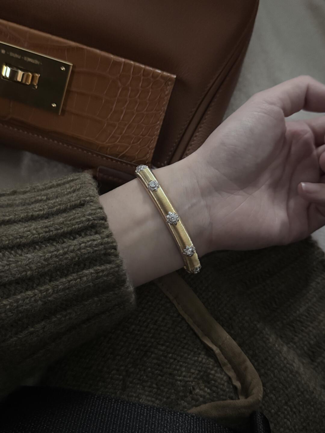 Not just chocolate, silk-smooth bracelet