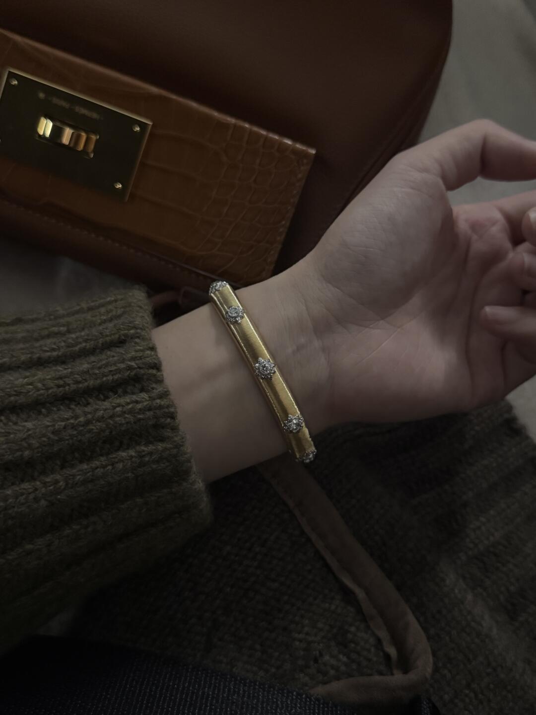 Not just chocolate, silk-smooth bracelet