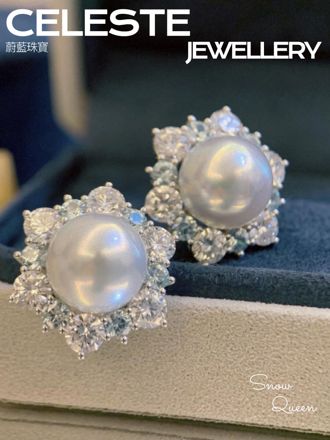 The earrings of the ice queen earrings