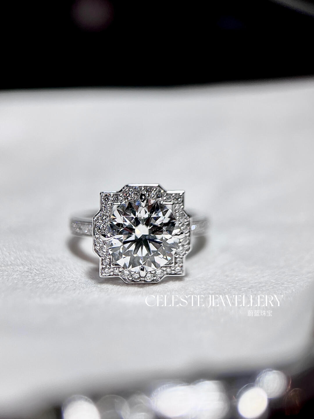ct classic diamond ring earrings